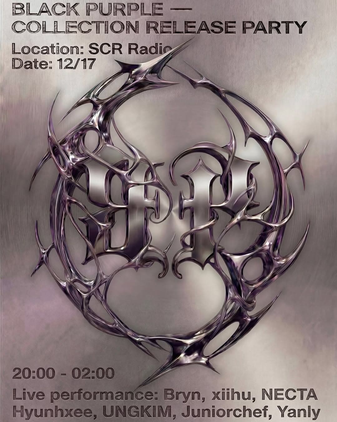 Black Purple Branding