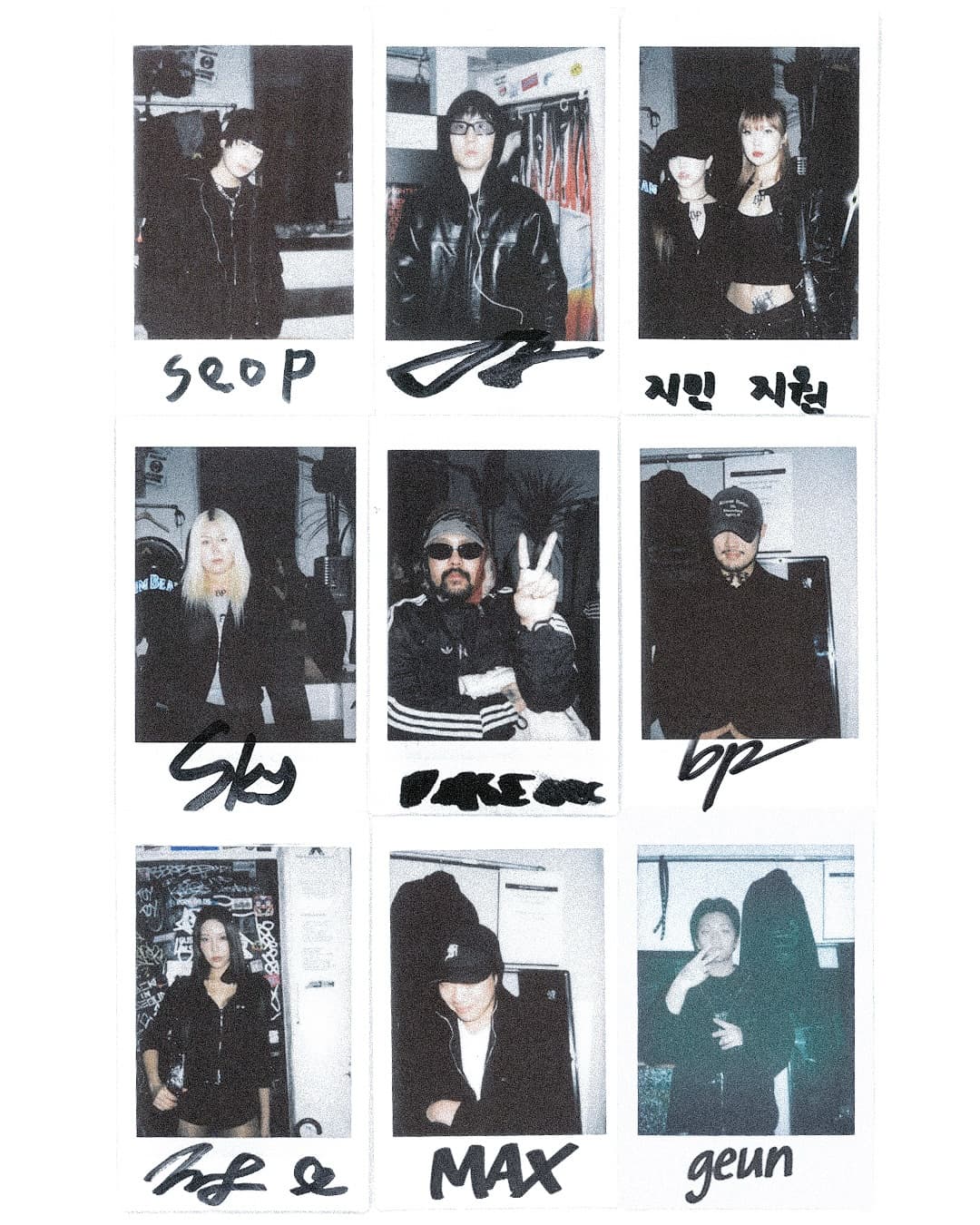 Black Purple Branding