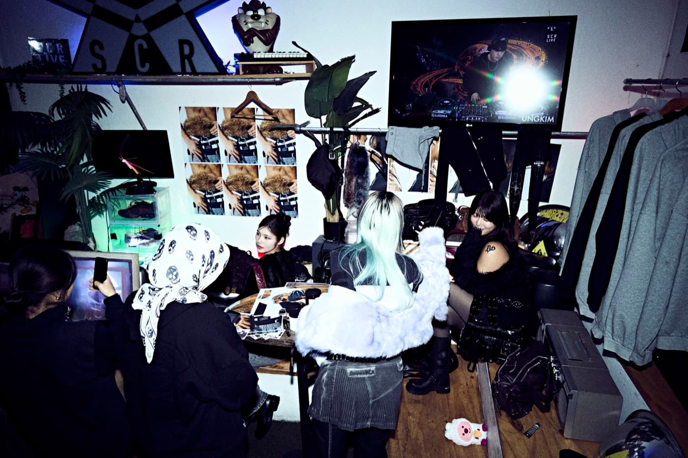 Black Purple Branding