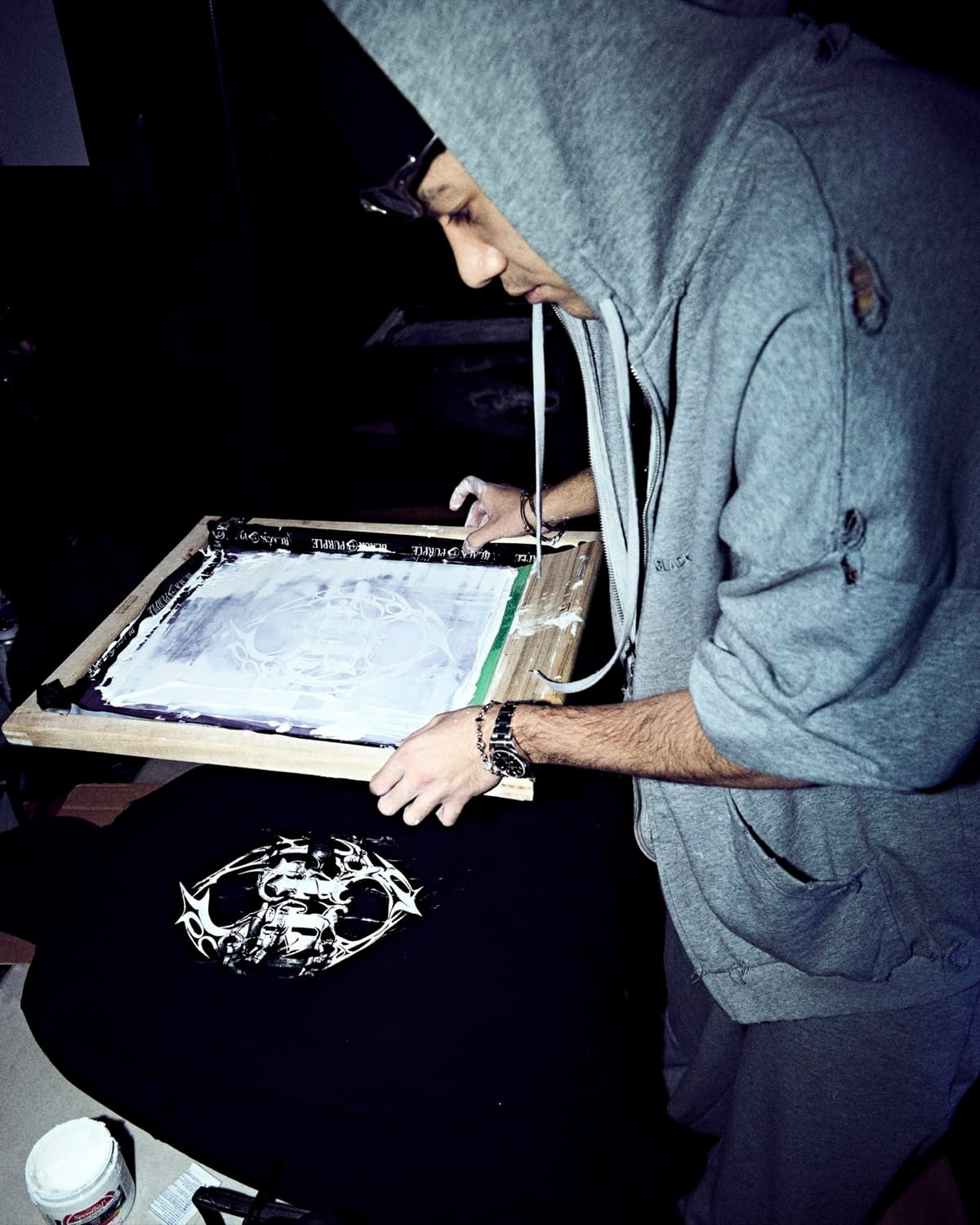 Black Purple Branding