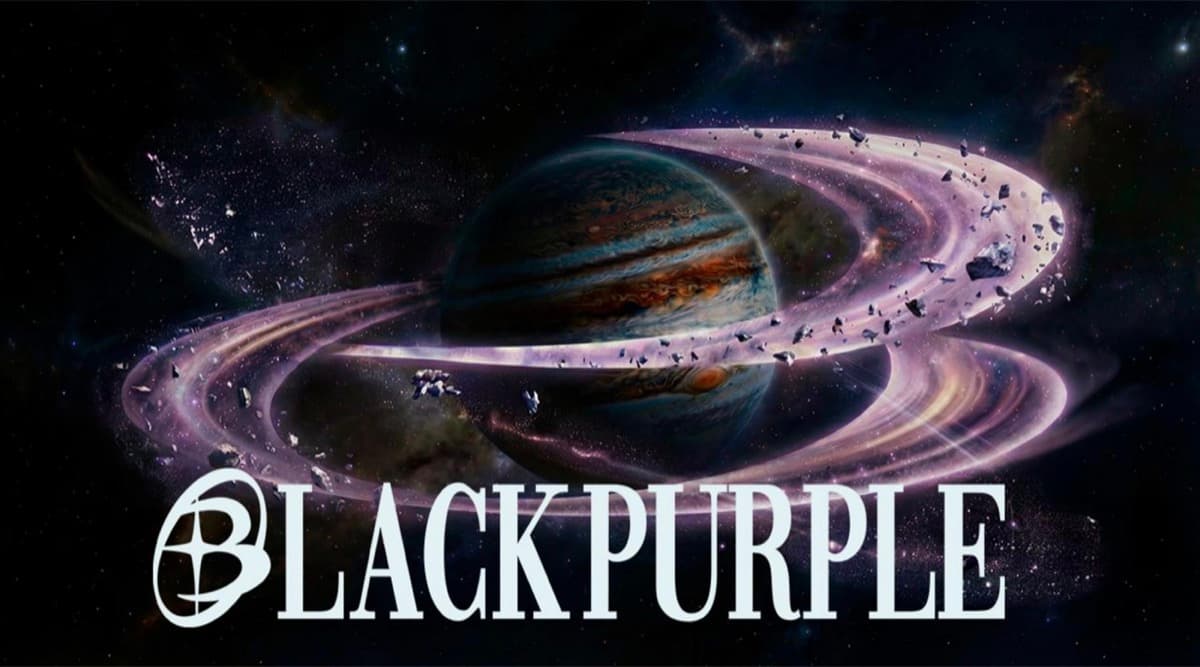 Black Purple Branding