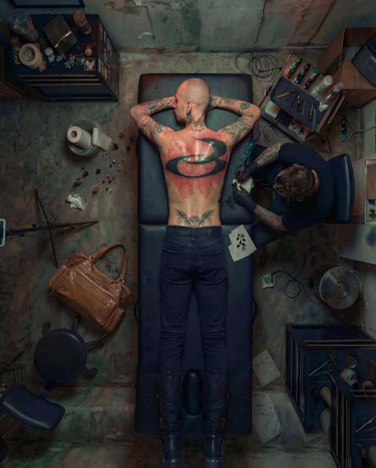 Black Purple Branding