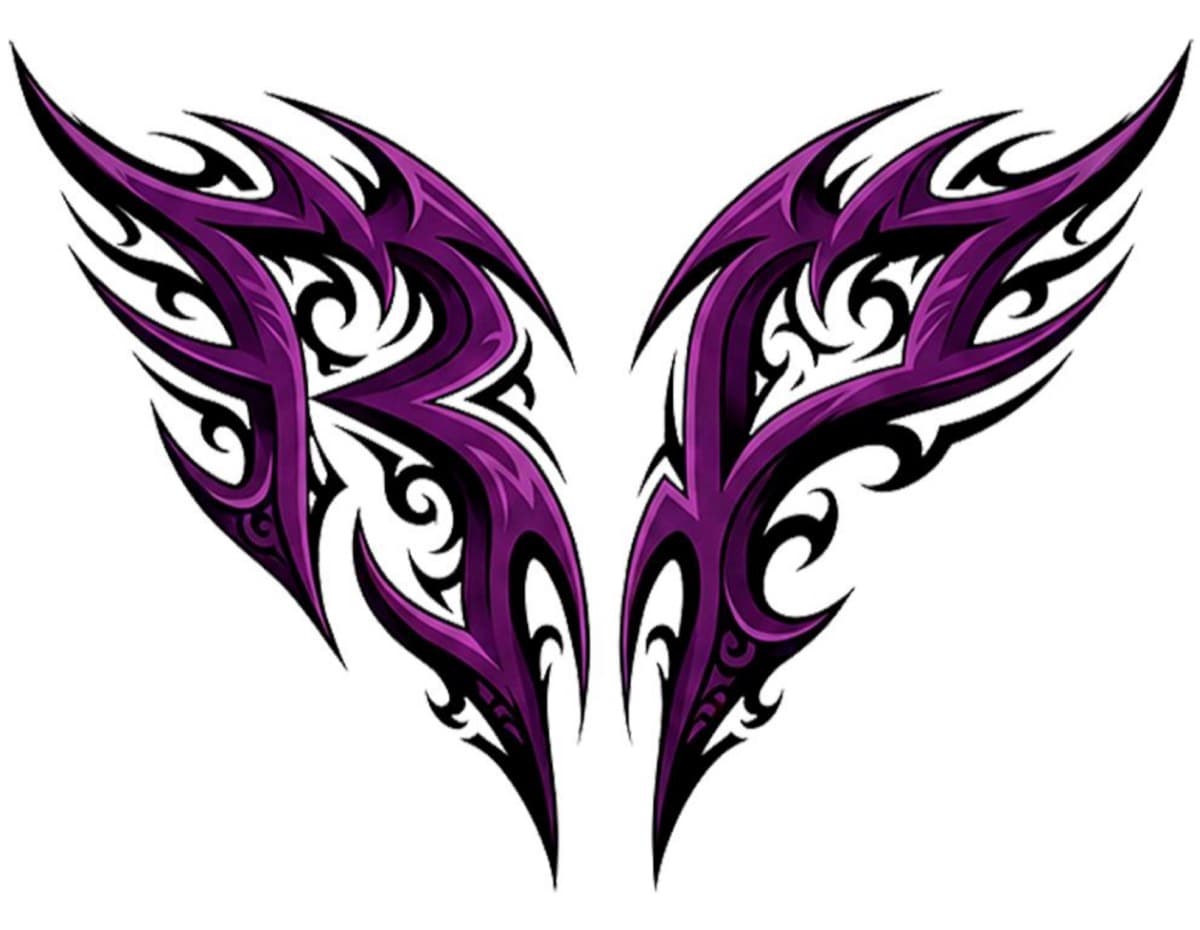 Black Purple Branding