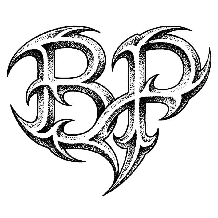 Black Purple Branding