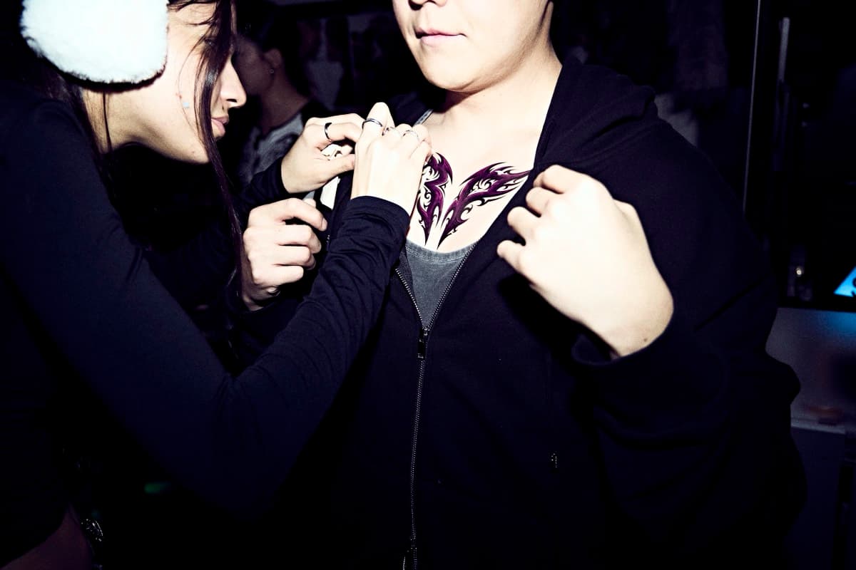 Black Purple Branding