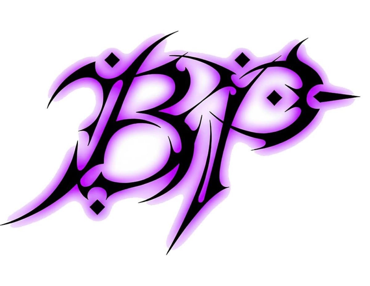 Black Purple Branding