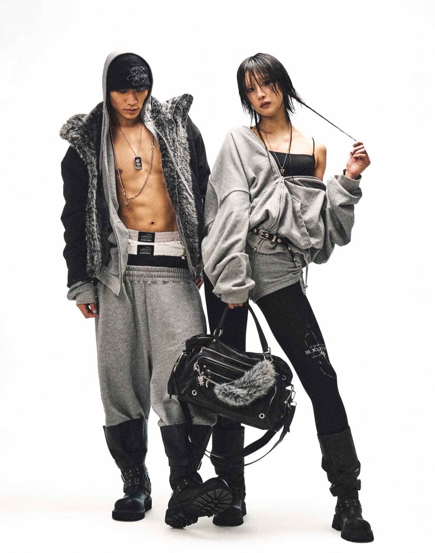 Korean Youth — Black Purple Campaign